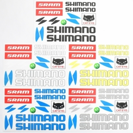 Matricaszett Shimano/Sram 2023 több színben - BikeCentral