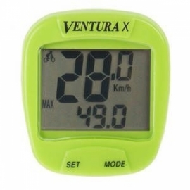 Kilóméter óra Ventura X - zöld